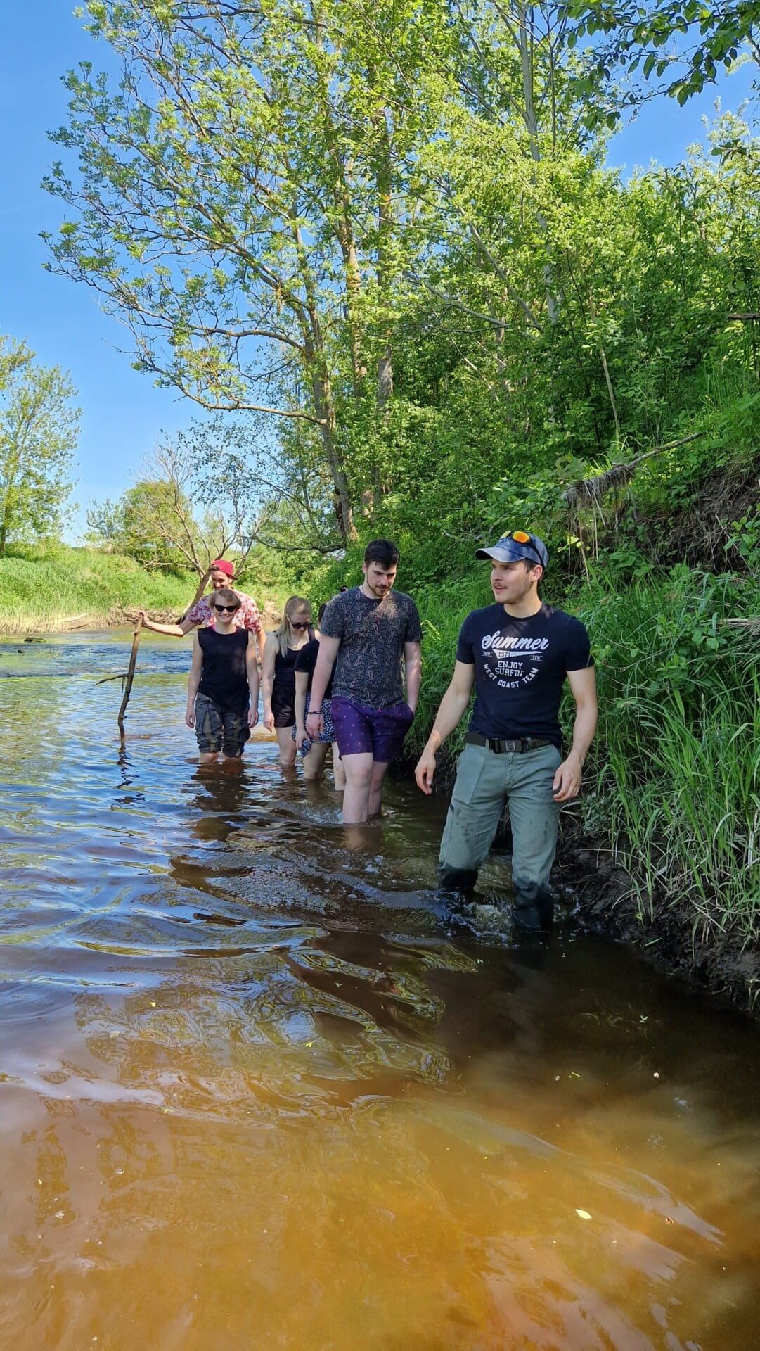 Pārgājies pa Bērzes upi