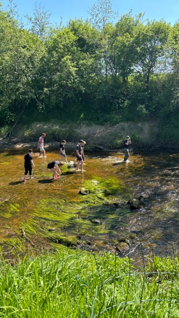 Uzņēmumu pārgājiens pa Bērzes upi
